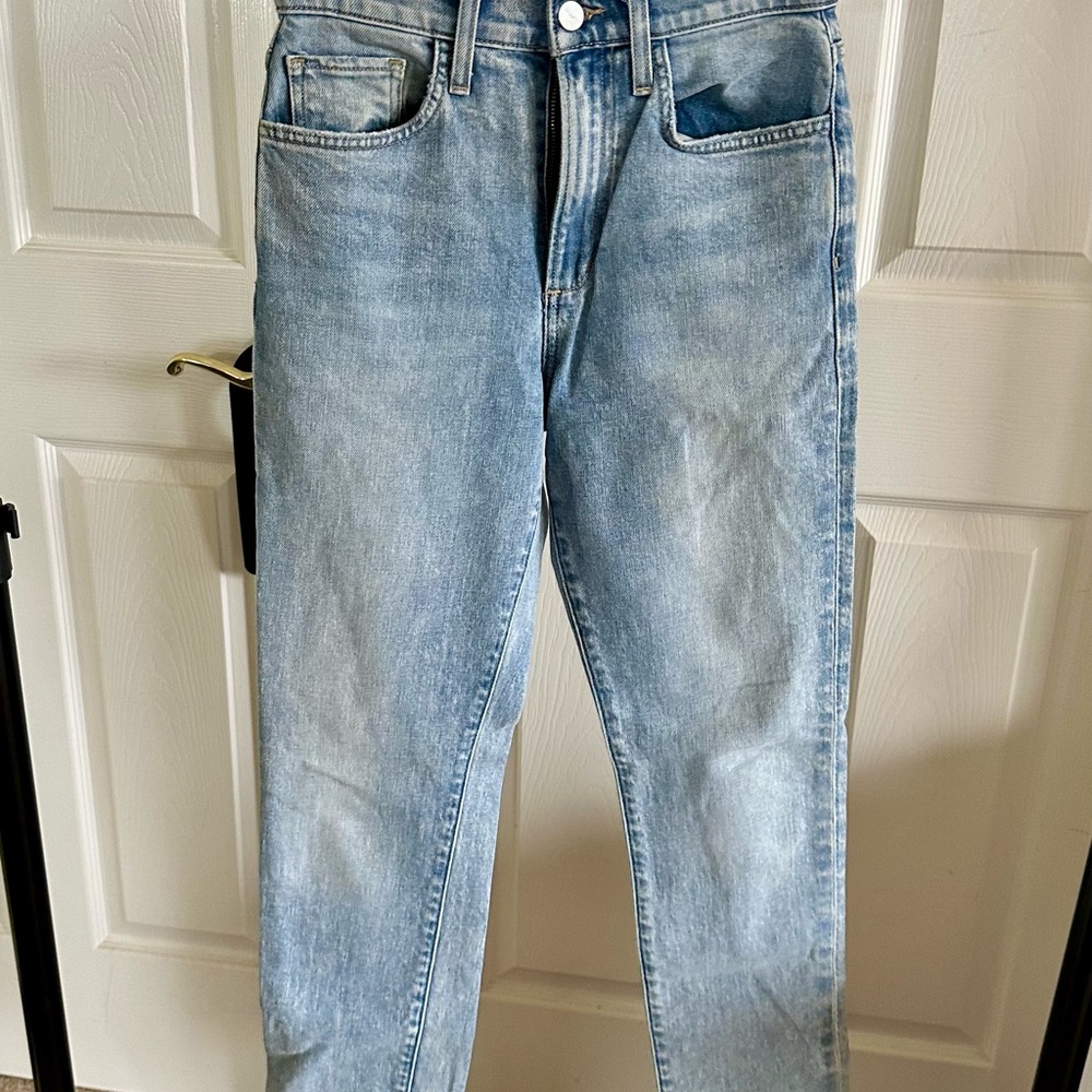 Joe's Jeans Light Blue Ankle Crop Jeans